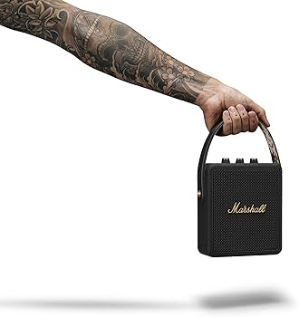 Marshall Stockwell II Wireless Portable Bluetooth Speaker - Black